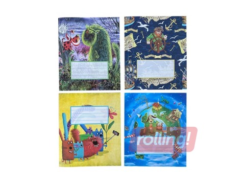 Burtnīca ABC Jums, rūtiņu, 12 lapas