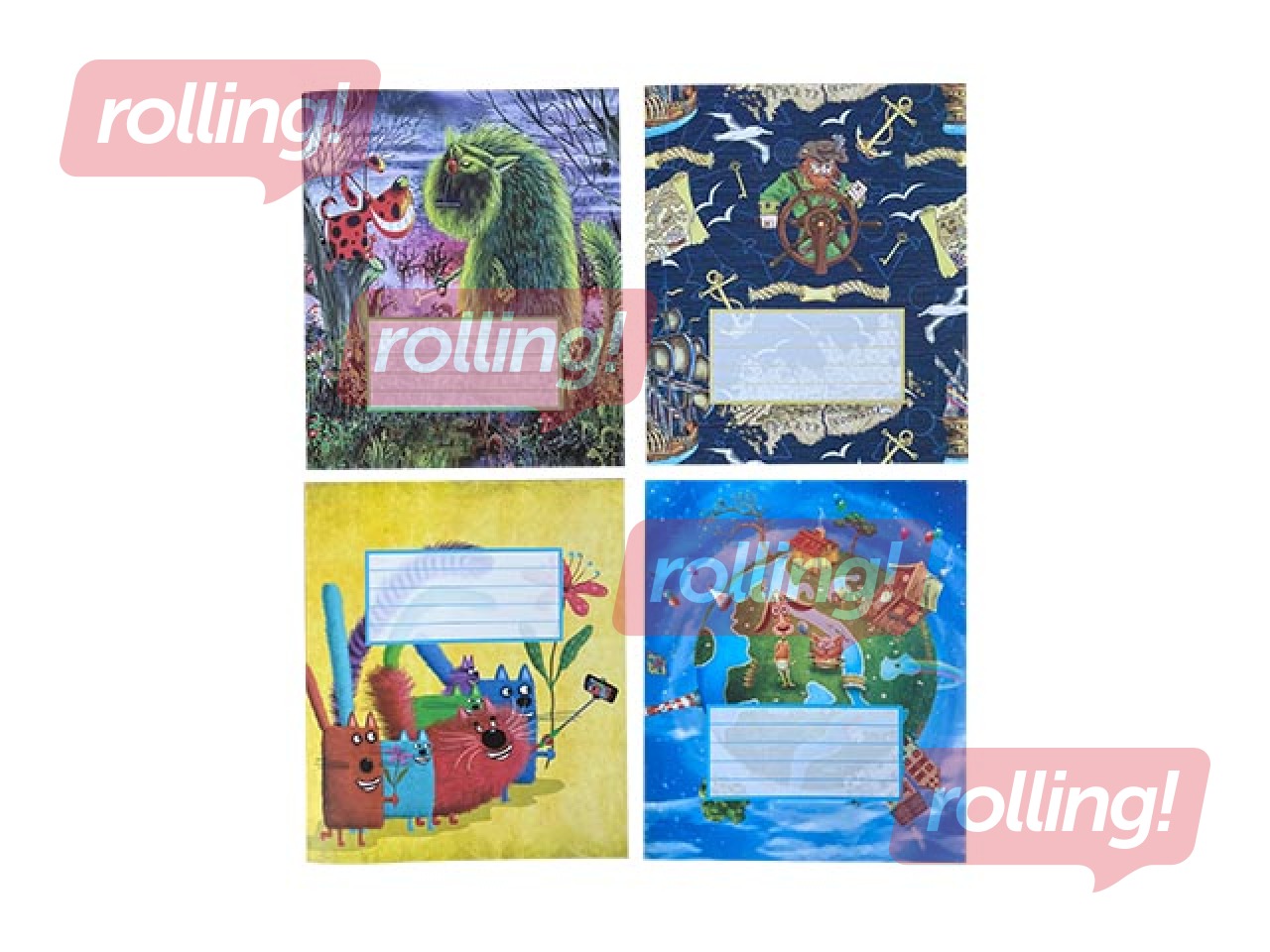 Burtnīca ABC Jums, rūtiņu, 12 lapas