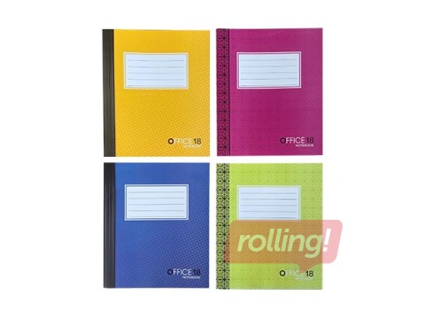 Exercise book ABC Jums, lined, 18 pages