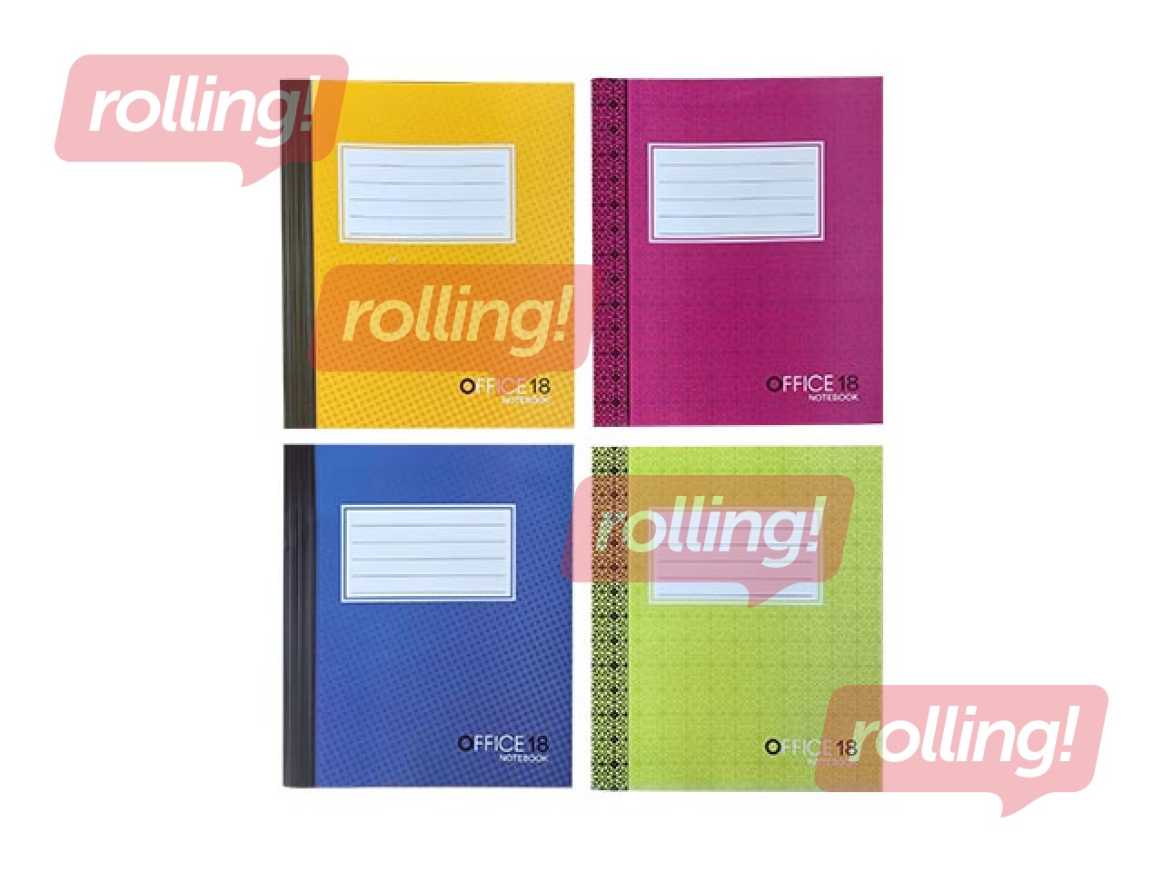 Exercise book ABC Jums, lined, 18 pages