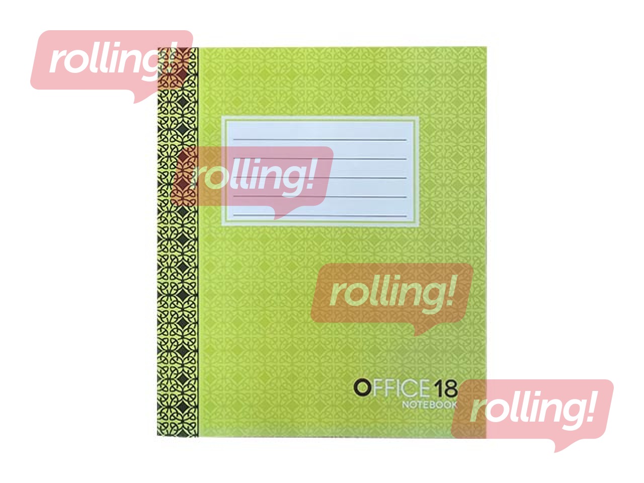 Exercise book ABC Jums, lined, 18 pages