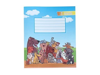 Exercise book ABC Jums, 3rd class, lined, 12 pages 