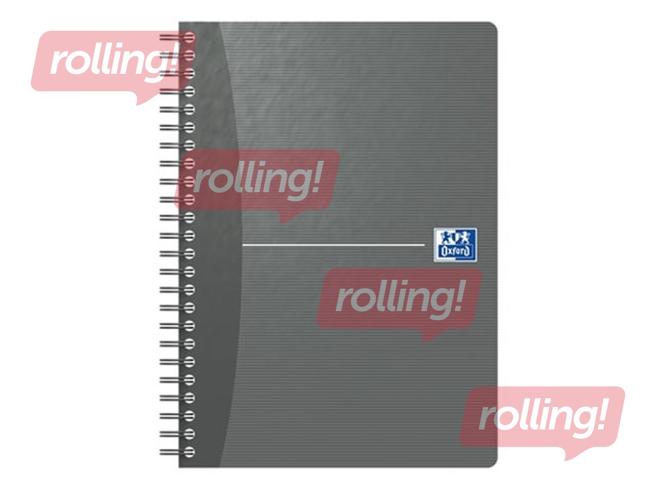 Spiral notebook Oxford Essentials, A5, 90 squared sheets 