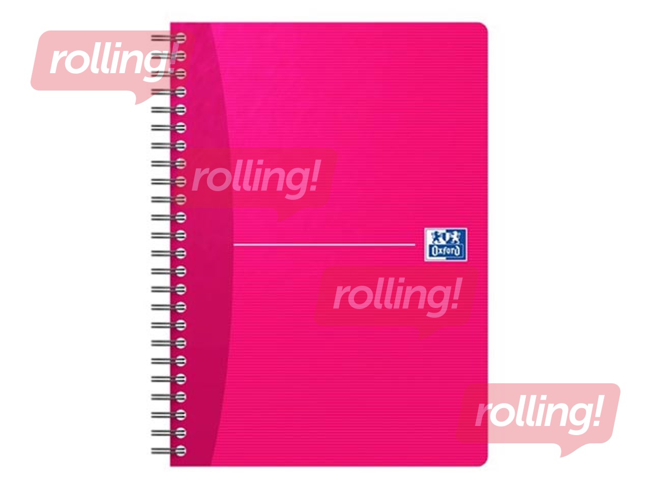 Spiral notebook Oxford Essentials, A5, 90 squared sheets 