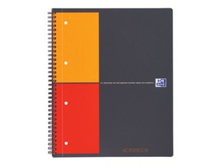 Oxford International ActiveBook, A4+, 80 squared sheets
