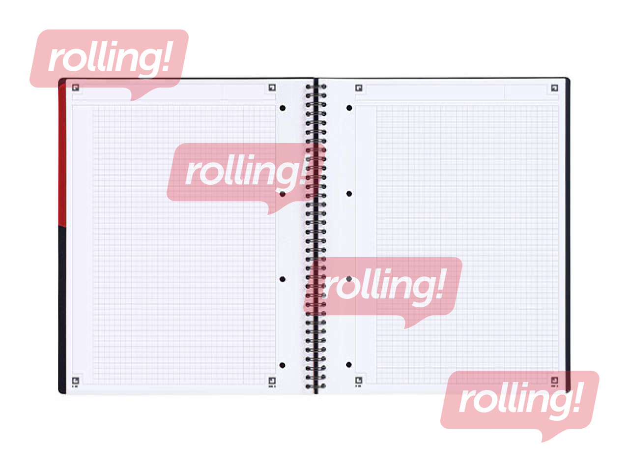 Oxford International ActiveBook, A4+, 80 squared sheets