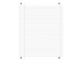 Kaustik Oxford Touch, A4+, jooneline, 70 lehte