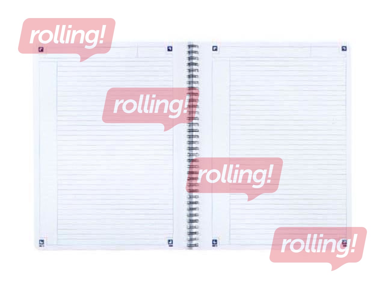 Kaustik Oxford Touch, A5+, jooneline, 70 lehte