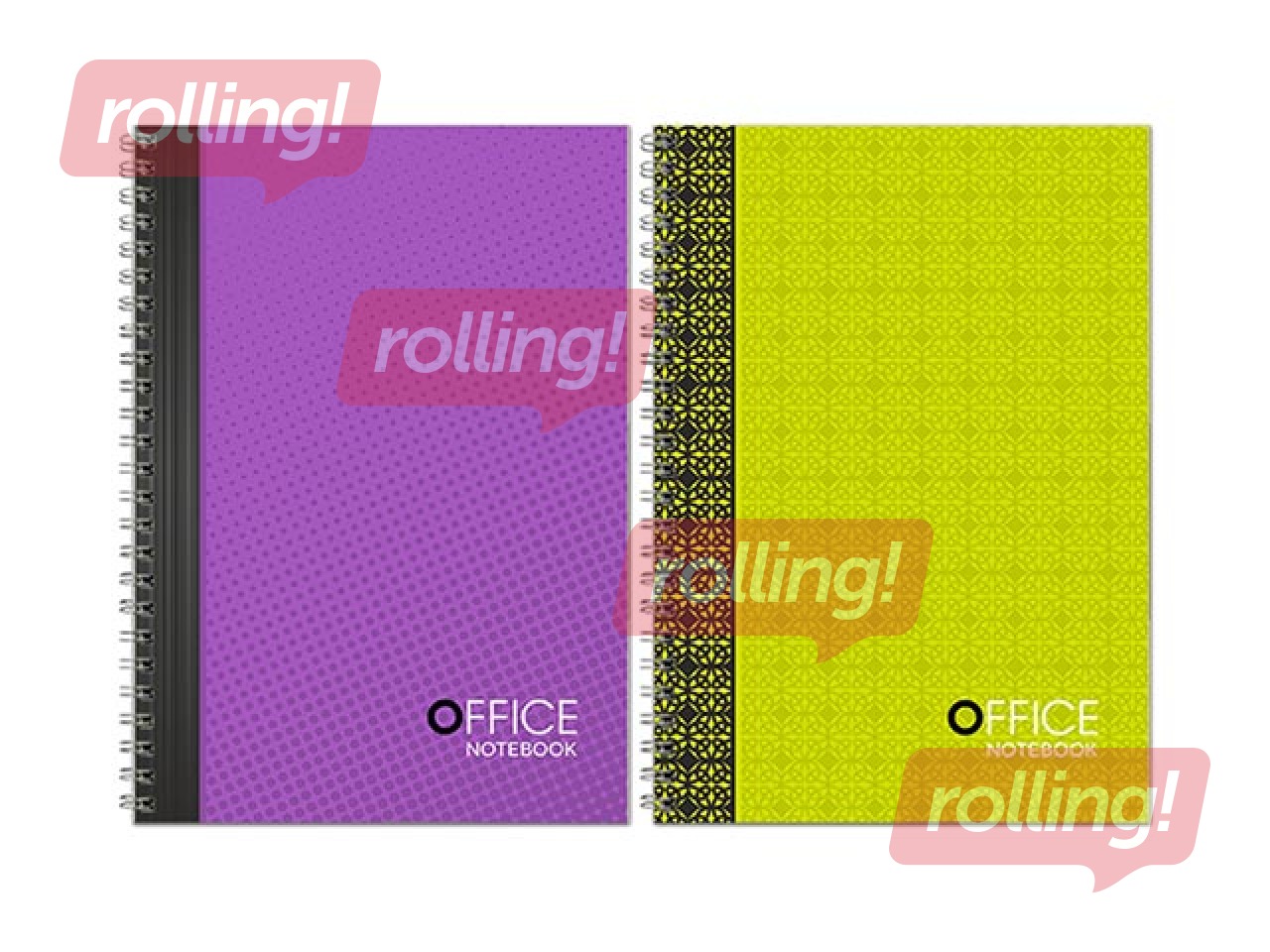 Spiral notebook  ABC Jums,squared, A5, 60 pages