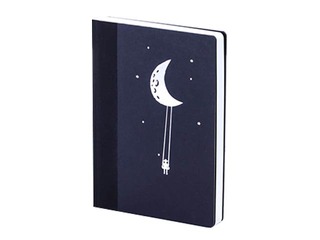 Notebook Natural, A5, Moon