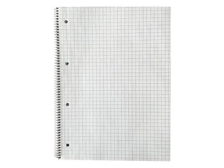 Kaustik spiraalköitega College, A4, ruuduline 7x7mm, 50 lehte