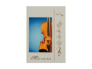 Sheet music book SM·LT, A5, 12 pages