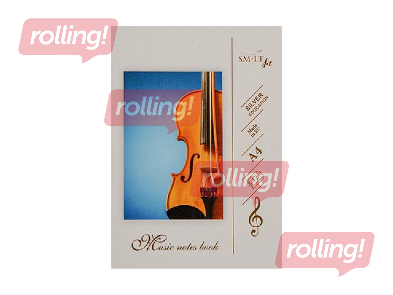 Sheet music book SM·LT, A4, 12 pages