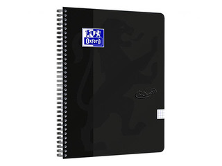Notebook Oxford Touch, A4+, squared, black, 70 sheets