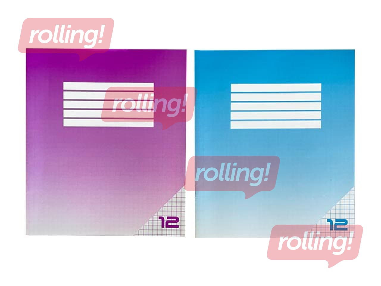 Ruuduline ABC Jums, vihik, 12 lehekülge