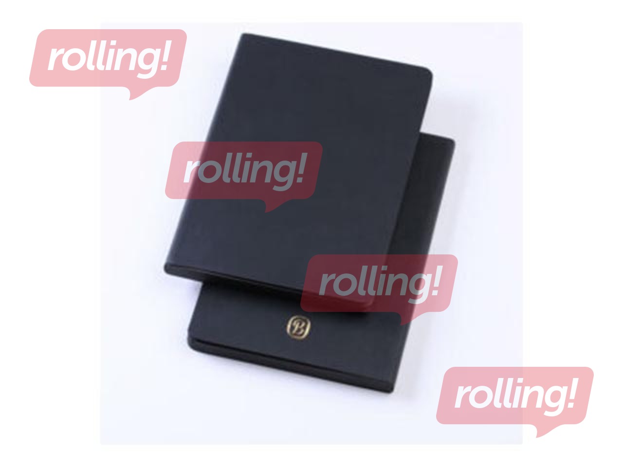 Notebook Balts M, squared, A5, black