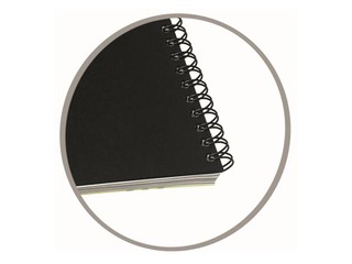 Kaustik Bantex Strong-Line, A5+, jooneline, must, 80 lehte