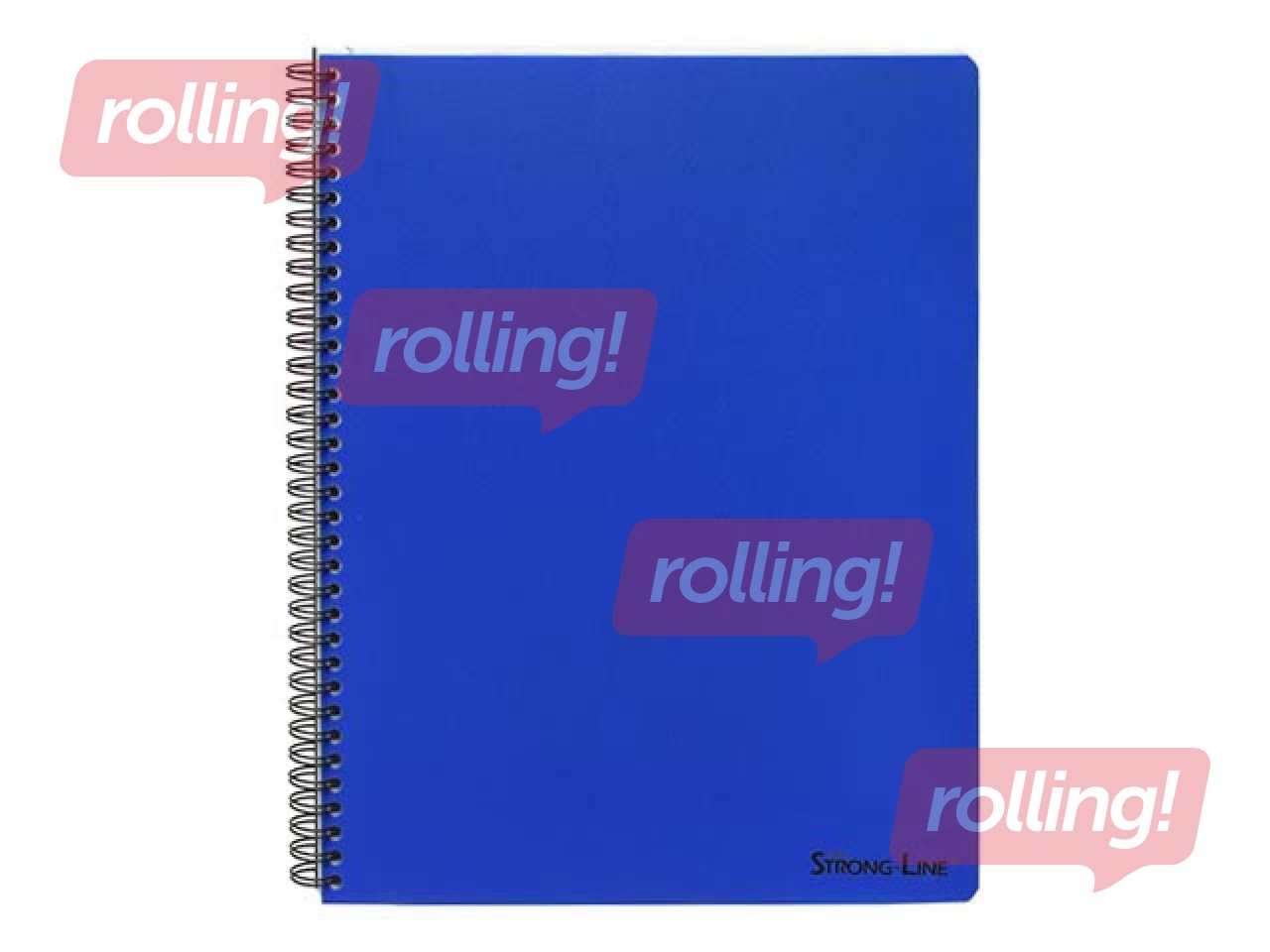 Notebook Bantex Strong-Line, A5+, ruled, cobalt blue, 80 sheets