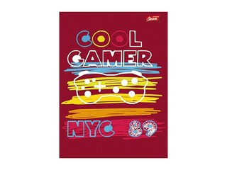Notebook Unipap A4, Cool Gamer, squared, 96  pages