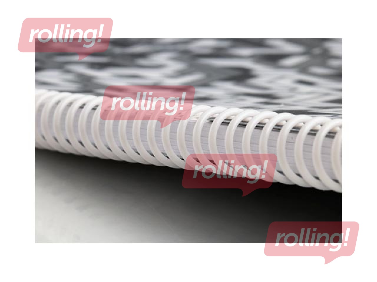 Notepad Happy Color B5, Just, squared, white, 80 sheets