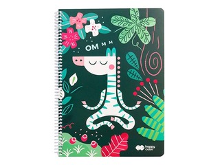 Notepad Happy Color A4, Africans, squared, 80 sheets