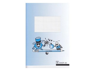 Exercise book Zvaigzne ABC, 2.-4. class, squared, 12 pages