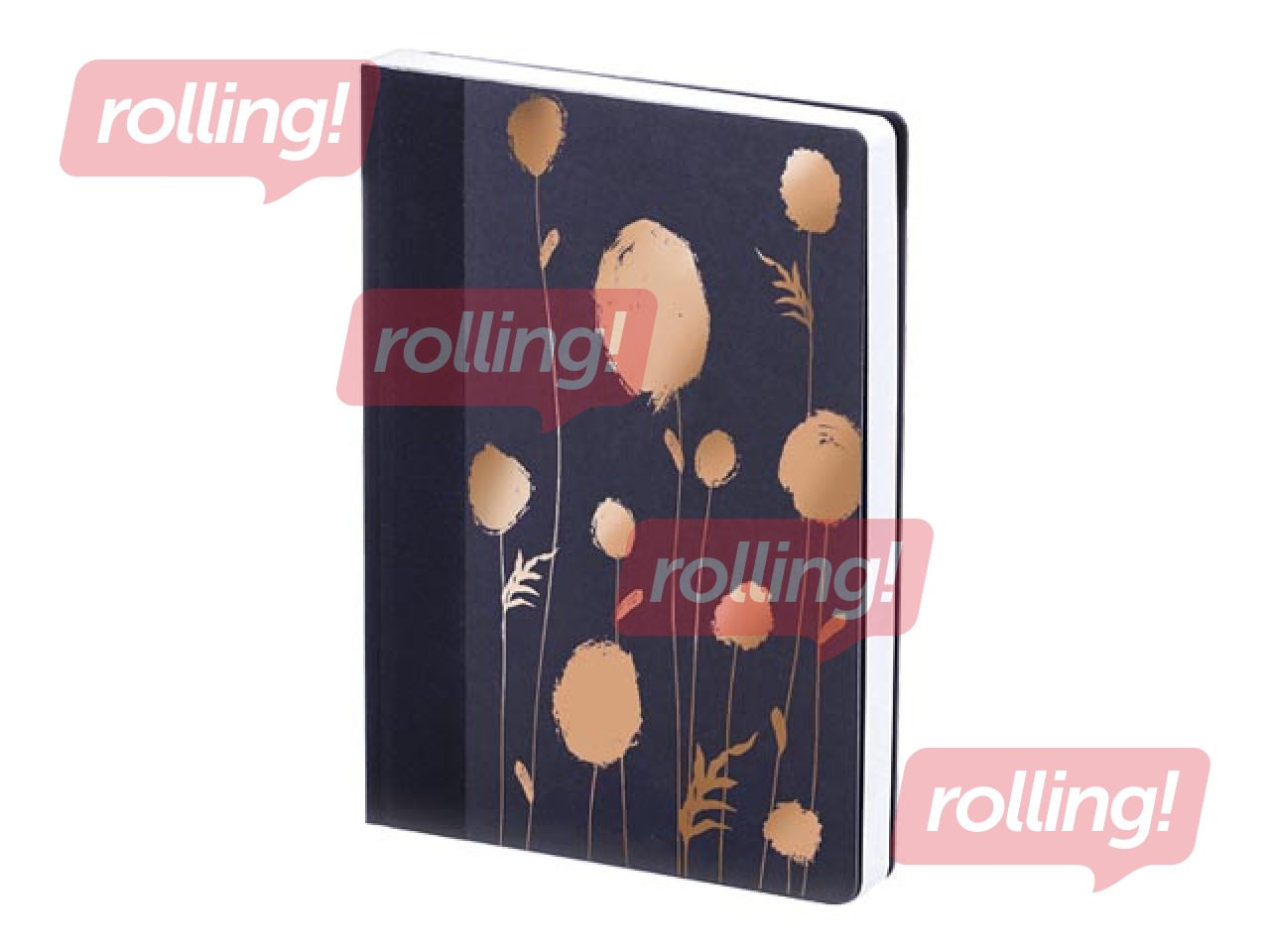 Notebook Natural, A5, Flowers