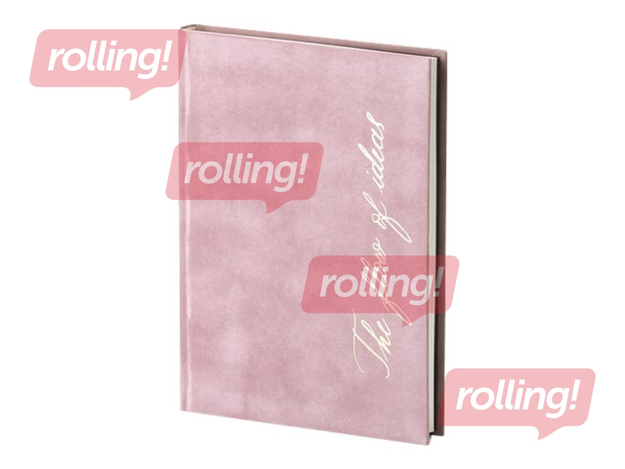 Märkmik BALTS, A5, roosa samet