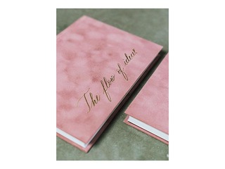 Piezīmju grāmata Pink Velvet, A5, rozā samts