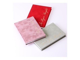 Piezīmju grāmata Pink Velvet, A5, rozā samts