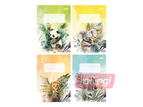 Тетрадь в линейку Osiris, 1.-2. класса, 12 листов