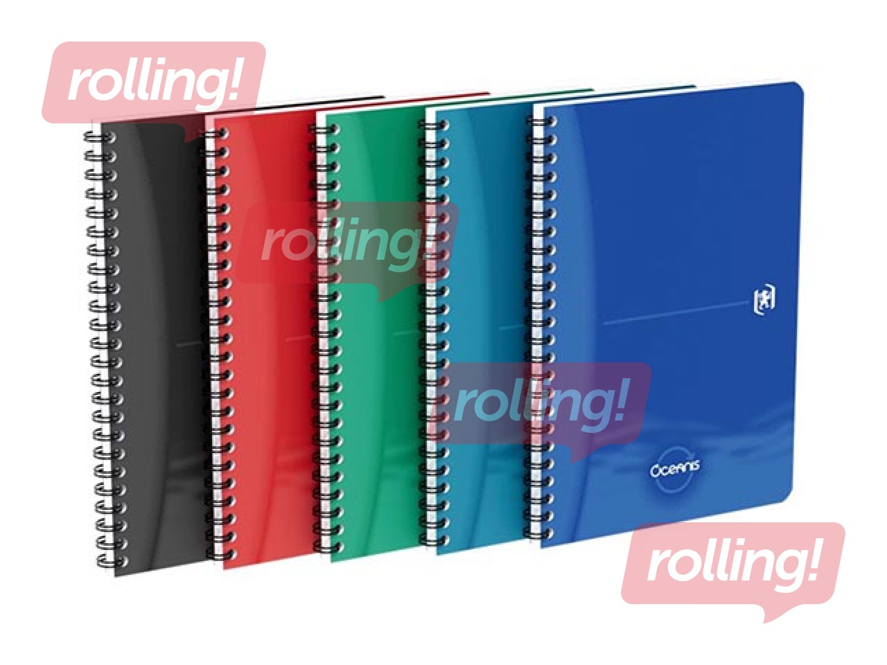 Notebook Oxford Office Oceanis, A5, ruled, 90 sheets