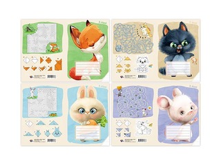 Exercise book ABC Jums, 3rd class, lined, 12 pages