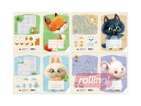 Vihik ABC Jums, 3. klass, jooneline, 12 leheküljed