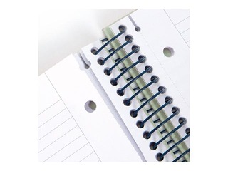 Kaustik spiraaliga Milan, A4, jooneline, 80 lehte