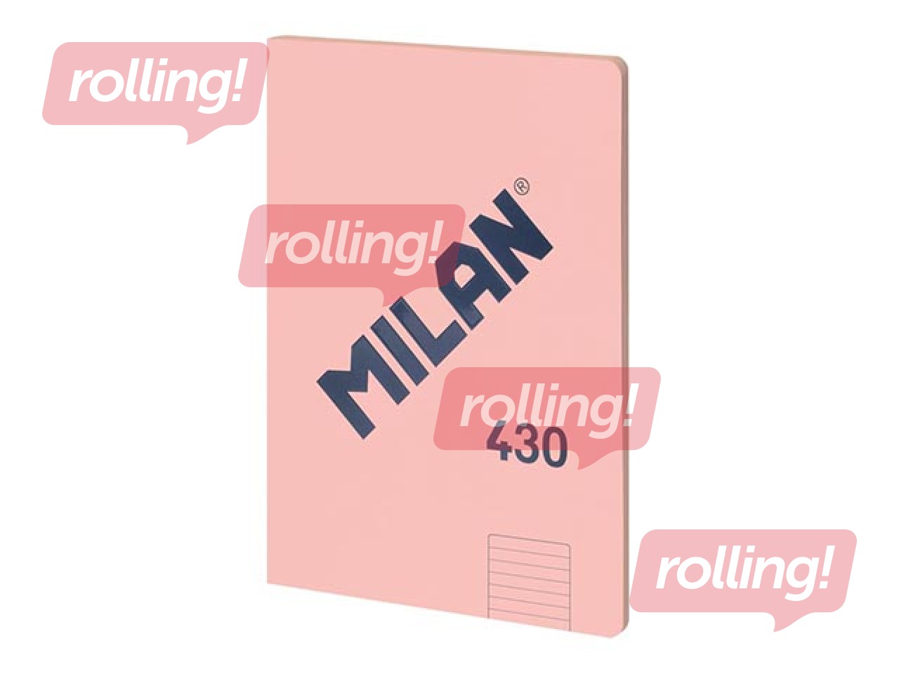 Kaustik Milan, A4, jooneline, 48 lehte