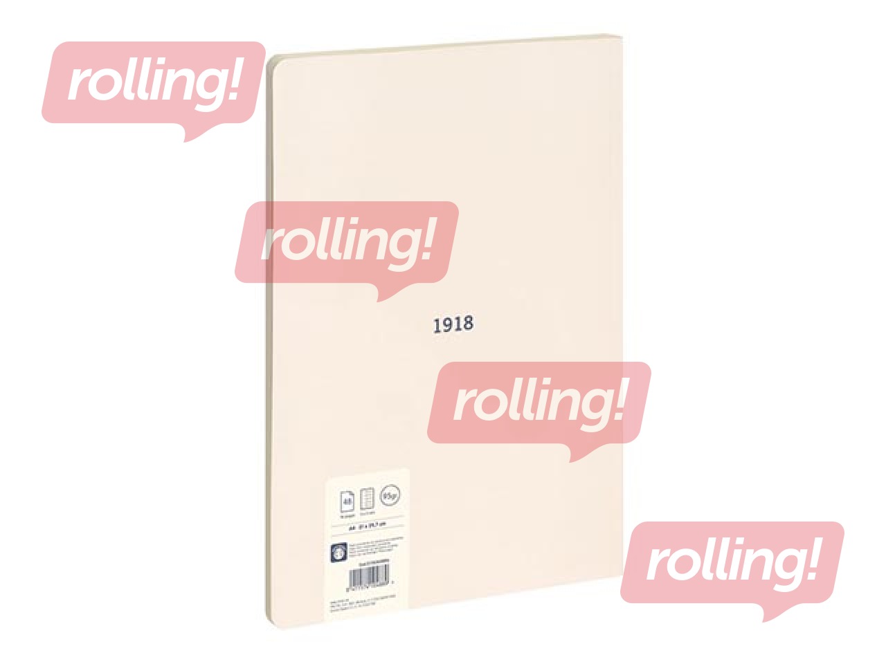 Notebook Milan, A4, squared, 48 sheets