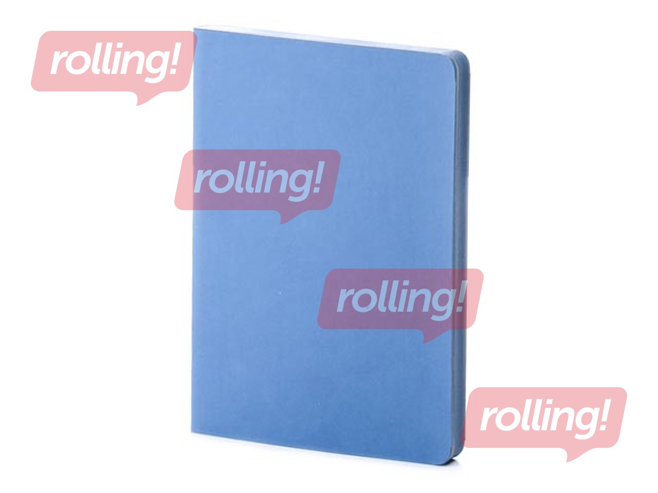 Kaustik Balts M, A5, ruuduline, helesinine