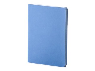Notebook Balts M, A5, squared, light blue