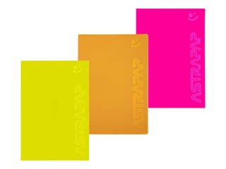 Notebook  fluorescent  Astra, A4, rūtiņu, fluo colours, 60 square