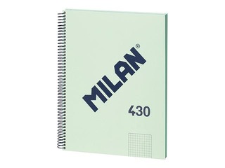Блокнот на спирали Milan, A4, в клетку, 80 страниц