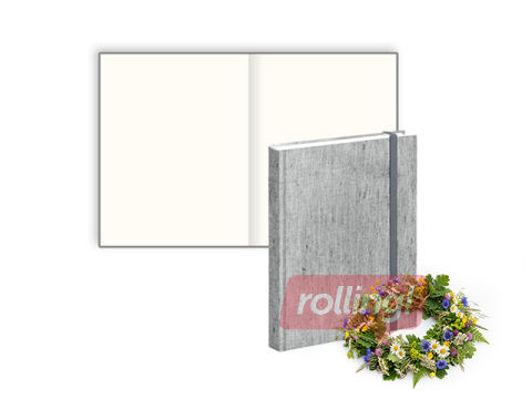 Блокнот Urban, 170 x 200 mm, голубовато-серый +Подарок к летнему солнцестоянию!