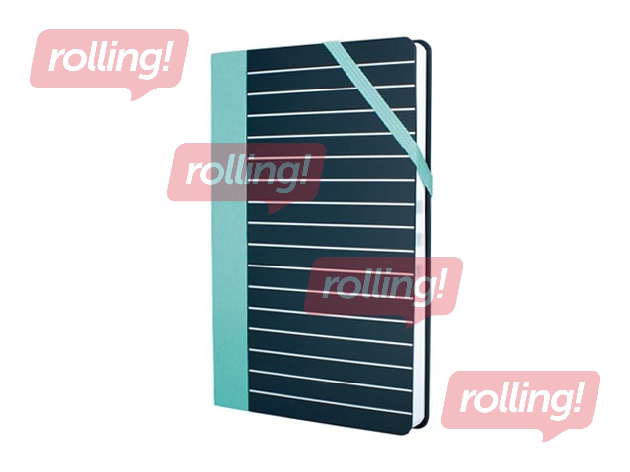Märkmik Milan, Medium Stripes, A5, ruuduline, 104 lehte