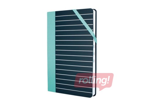 Notebook Milan, Medium Stripes, A5, squared, 104 pages