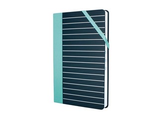 Notebook Milan, Medium Stripes, A5, squared, 104 pages