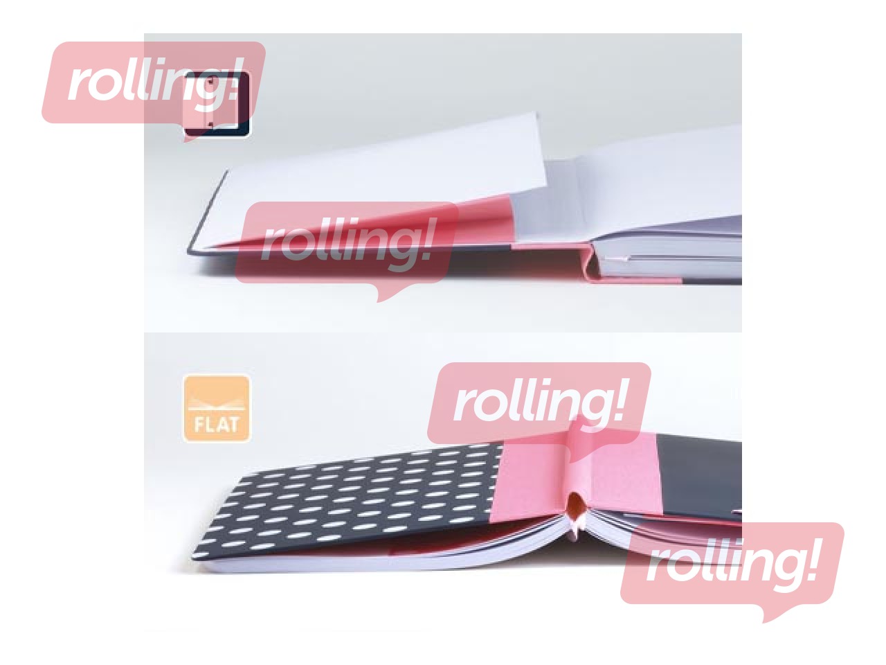 Notebook Milan, Medium Dots, A5, squared, 104 pages