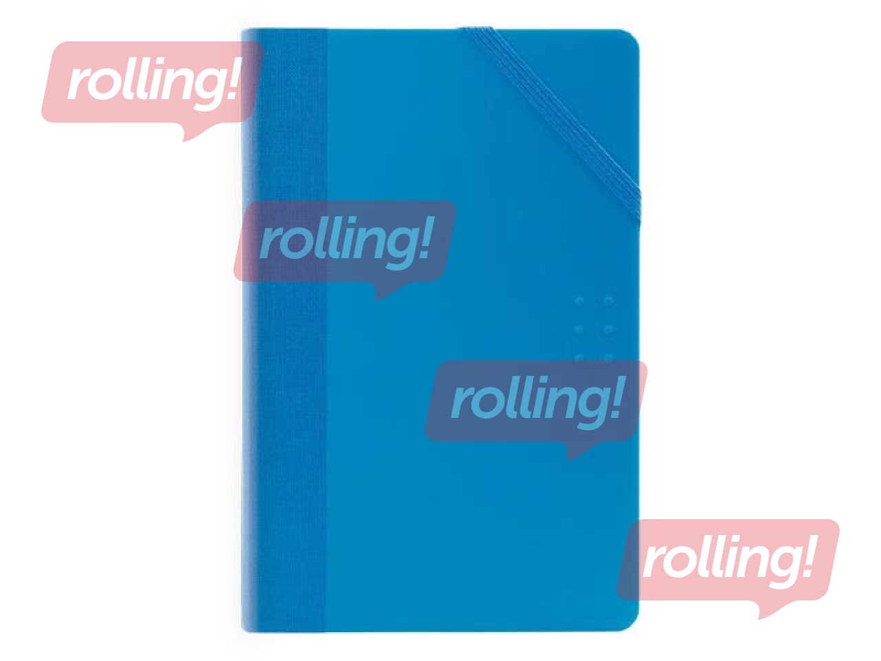 Piezīmju bloknots Milan, Colours, A5, baltas, zils, 104 lapas