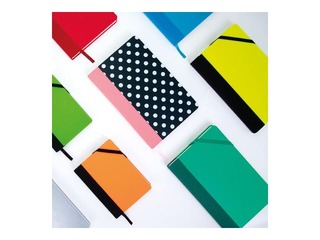 Notebook Milan, Colours, A5, blank, green, 104 pages