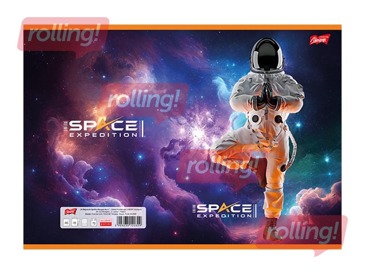 Тетрадь Unipap, SpaceMan, в клетку, A5, 32 листа