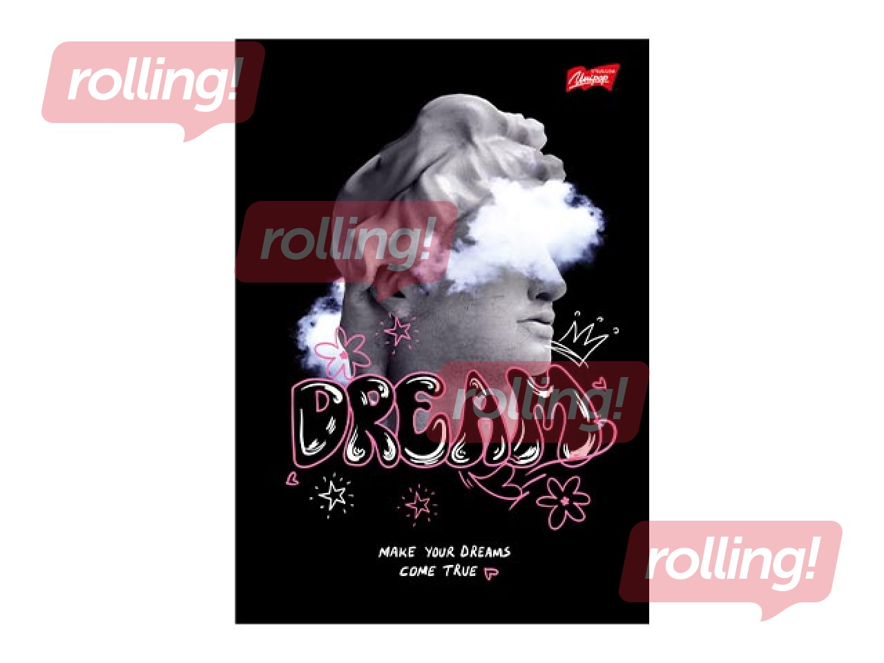 Vihik Unipap, Dream, ruuduline, A5, 60 lehte